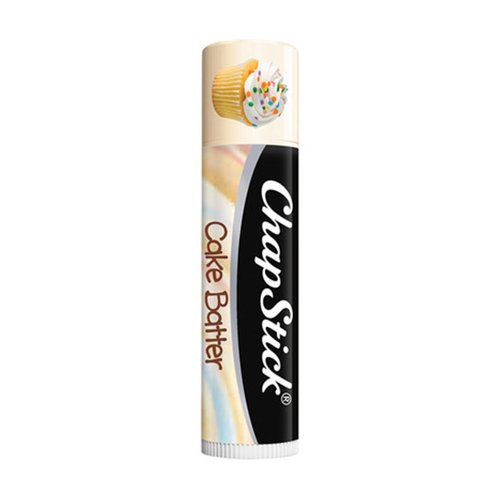 ChapStick Classic Skin Protectant Flavored Lip Balm Tube, Limited Edition, 0.15 Ounce Each (Cake Batter Flavor, 1 Blister Packs of 3 Sticks)