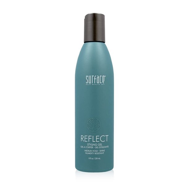 SURFACE Hair Reflect Styling Gel, Humidity Resistant Control and Resilient Shine, 8 oz.