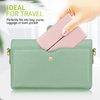 FYY Daily Pill Organizer, 7 Compartments Portable Travel Pill Case [Folding Design]Pill Box for Purse Pocket to Hold Vitamins,Cod Liver Oil,Supplements and Medication-Pink