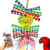 Bonka Bird Toys 1730 Foraging Heart Medium - 9” x 6” - for Conures, Cockatiels, Parakeets, and Similar Breeds