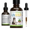 Pet Wellbeing Life Gold for Dogs - Vet-Formulated - Immune Support and Antioxidant Protection - Natural Herbal Supplement 2 oz (59 ml)
