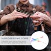 2Pcs Rainbow Hair Combs Salon Hairdressing Comb Tail Comb Rainbow Tail Comb -Static Fine Tooth Comb for Teasing Back Combing Travel