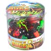 Toy Bug Action Figure Playset - 30pcs with 15 Unique Giant Insects - Grasshoppers, Tarantulas, Spiders & More- 2-4" Realistic Fake Bugs, Great for Pranks, Stocking Stuffers, & Xmas Gifts for Kids