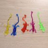 STOBOK Sticky Lizard, 12pcs Funny Sticky Toy Lizard Toy Sticky Hands Lizard Gecko Figures Toys Stretchy Sticky Lizards Toys for Cosplay, Party Favors (Random Color)