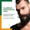Clubman Pinaud Moustache Wax Black, 0.50 Oz (Pack of 6)