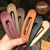 YONOY 6Pcs Flat Hair Clips Medium Hair Barrettes for Women,Strong Hold Lay Flat Hair Clip Flat Lay Clip Acrylic Flat Hair Claw Clips Matte Duck Billed Clip Hair Claw for Women Girls