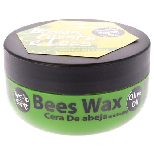 Eco Style Ecoco Twisted Bees Wax - Olive Oil - Hydrates And Protects Hair - No Flaking,Alcohol And Build-Up Free - Firm Hold - Tames Frizz - Ideal For Braids,Locs And Dry,Brittle Hair - 6.5 Oz