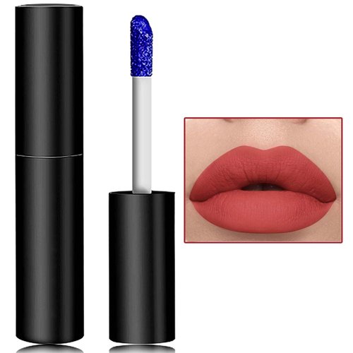 WENJLYJ Peel Off Lip Stain Lip Tint,Tattoo Magic Color Lip Gloss,Waterproof Long Lasting Non Stick Cup Tear Off Liquid Lipstick Non Smudging Matte Pigmented Lip Gloss for Women Girls（02）