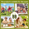 UMUSOZI 2pcs walkie Talkie, Outdoor Toys for Kid, Long Range walkie Talkie with Clear intercom Sound, 22 Channels 2 Way Radio Toy with Backlit LCD Flashlight, for Outside, Camping, Hiking