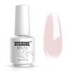 Vishine Jelly Crystal Milky Pink Gel Nail Polish 15ml LED UV Gel Polish Soak Off Transparent Clear Pink Color Varnish Nail Art #13