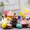 WERNNSAI 36 PCS Bee Party Cupcake Toppers - Bumble Bee Birthday Party Decorations for Kids Girls Honey Bee Cake Decoration Bee Cake Toppers Birthday Baby Shower Bee Theme Party Supplies Bee Cake Decor