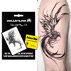 INKARTLINK Temporary Tattoos, Semi Permanent Tattoos Adult Art Designs Waterproof Temporary Tattoos Party Favors Tattoo Stickers Realistic, No Adhesive, Lasts 1-2 Weeks (Roc bird)
