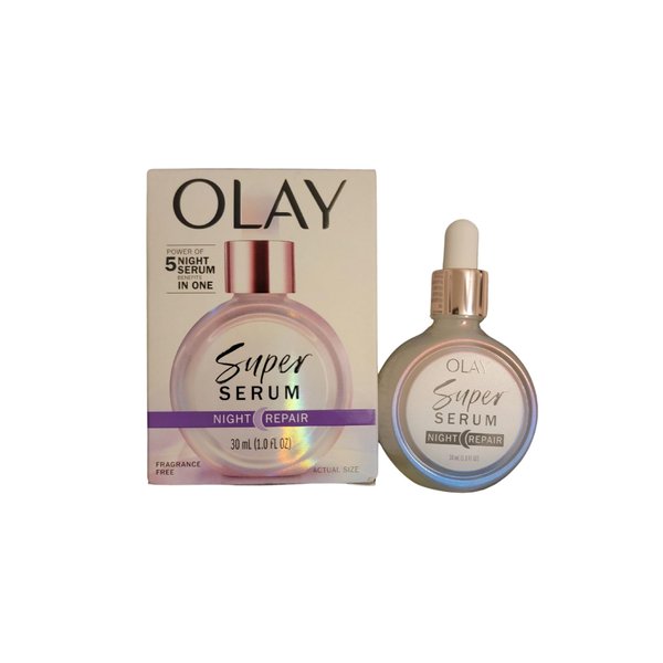 Olay Super Serum Night Repair Fragrance Free
