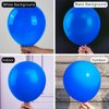 PartyWoo Royal Blue Balloons, 127 pcs Dark Blue Balloons Different Sizes Pack of 36 Inch 18 Inch 12 Inch 10 Inch 5 Inch Blue Balloons for Balloon Garland or Balloon Arch as Party Decorations, Blue-Y5