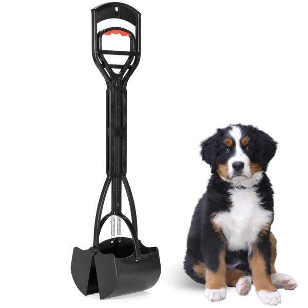 Dogit Jawz Dog Waste Scooper, Dog Pooper Scooper for Easy Pavement Pick Up, D128