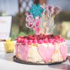 Gyufise 1 Pack Winter Snowflake Oh Baby Birthday Cake Topper Winter Baby Shower Cake Decoration for Wonderland Gender Reveal Baby Boy Girl Party Supply Decoration …