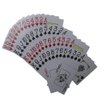 POK3R STUFF INDIA Psi Plastic Poker Playing Cards for Casino Gaming -Washable Teen Patti Poker Cards, Silver (Silver)