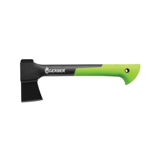 Gerber Gear Freescape Hatchet - 14" Camping Hatchet with Included Sheath - Green