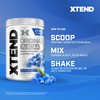 XTEND Original BCAA Powder Blue Raspberry Ice - Sugar Free Post Workout Muscle Recovery Drink with Amino Acids - 7g BCAAs for Men & Women - 30 Servings
