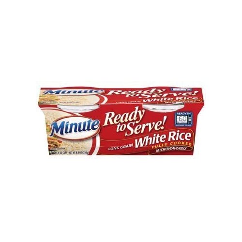 Minute Ready to Serve Long Grain White Rice 2 - 8.8 Oz Cups (Pack of 2)