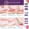 KIOCARE- Body scrub, Body Exfoliator, Sugar Scrub for Body, Exfoliante para el Cuerpo, Exfoliating Body Scrub for Nourishing Essential Body Care & Sugar Scrub. Sugar Scrub Balls
