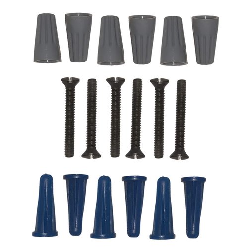 WIRE HIDE Premium Garage Door Sensor Wire Cover Protector Kit. Includes 3 covers, Tube, and all hardware needed. Fits Chamberlain / LiftMaster / Craftsman / Genie