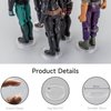 DisplayMore 50 Pieces Round Clear Action Figure Display Stands Compatible with 3.75 inch Vintage Star Wars /Gi joe Figure Toy (Fit For 3.75 inch Vintage SW/Gi joe(25MM))