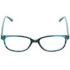 Sofia Vergara x Foster Grant Women's Alicia Reading Glasses Rectangular, Crystal Teal, 50 mm + 1.75