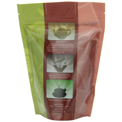 English Tea Store Loose Leaf, Arctic Raspberry Naturally flavored Black Tea Pouches - 4oz, 4 Ounce