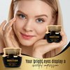 DERMAXGEN Turmeric + Vitamin C Eye Cream- Booster Anti Aging Eye Cream - Hydrating & Moisturizing Eye Cream for Dark Circles Puffiness, Visible Results Under Eye Cream Reduces Eye Bags & Fine Lines.