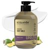 ECOLATIÈR Nourishing Body Milk - Body Lotion for Women & Men – 97.5% Natural Ingredients, Vegan Certified, Organic Body Lotion for Dry Skin with Shea Butter & Feijoa Extract - 13.5 Fl Oz