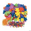 Fun Express Lei Making Craft Kit, Makes 12 Foam Flower Neclaces - - VBS Vacation Bible School Supplies/Decor - Luau Crafts for Kids and Hawaiian Party Favors