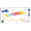 small foot 11117 Wooden Xylophone Sound Colourful Musical Instrument for Children with Sheet Music from 18 Months