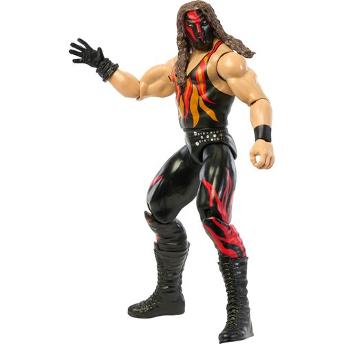 Mattel WWE Action Figure, 6-inch Collectible Kane with 10 Articulation Points & Life-Like Look