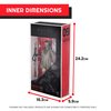 EVORETRO Action Figure Display Case Protector for Hasbro Star Wars Black Series Box 6 inches Figures - 2 Pack - Thick Clear Acrylic Anti-UV, Stackable, Durable, Long Lasting Protective Case