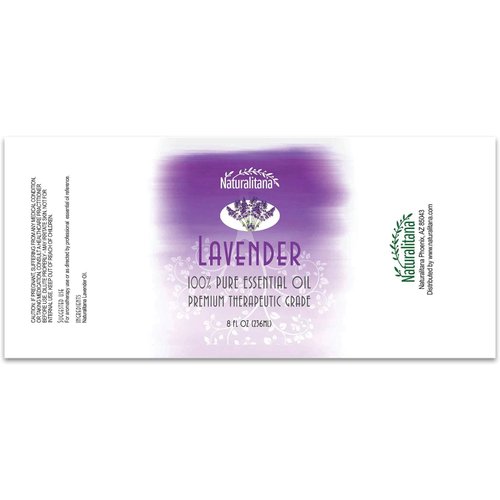 Best Lavender Essential Oil (8oz Bulk Lavender Oil) Aromatherapy Lavender Essential Oil for Diffuser, Soap, Bath Bombs, Candles, and More!.