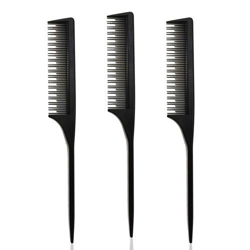 3 Teasing Comb, Tail Comb for Root Teasing for Thin, Add Volume Fine and Normal Hair Types, Hair Comb For Women And Men, 8.75 Inches