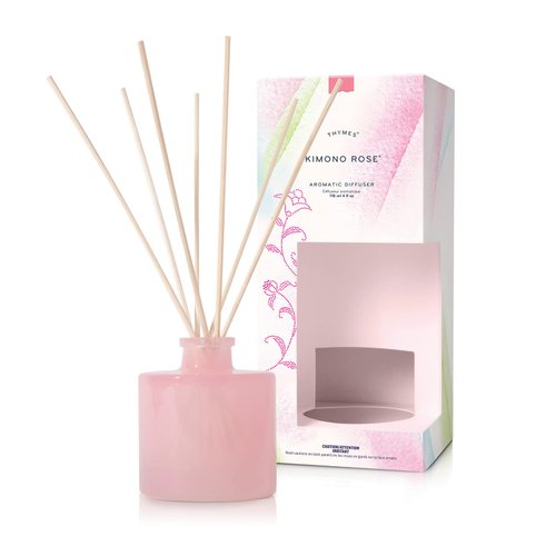 Thymes Petite Reed Diffuser - 4 Fl Oz - Kimono Rose