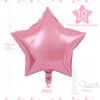 Pink Star Balloons 18 Inch, 10 Pcs Candy Pink Star Shaped Mylar Helium Foil Metallic Balloon for Birthday Party Decorations Baby Shower Wedding Anniversary Backdrop Girls Party Supplies