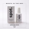 spot. Touch Up Paint for Appliance, Porcelain, Sinks, Bathtubs, Appliances, Metal Surfaces, Tiles, Ceramics, and Fiberglass, White Gloss, 1 Fl Oz