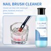SULLMAR Nail Brush Cleaner for Acrylic Nail Brush Cleaner Acrylic Painting Quickly Cleaning Nail Art Liner Salon At Home 75Ml/2.5FL.OZ