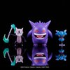 Pokemon Battle Figure 3 Pack - Features 2-Inch Misdreavus and Alolan Marowak and 3-Inch Gengar Battle Figures