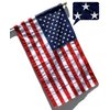 US Flag Factory - 3x5 FT American Flag (Pole Sleeve) (Embroidered Stars, Sewn Stripes) Outdoor SolarMax Nylon Flag - 100% Made in America (3x5 FT)