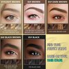 Microblading Eyebrow Pencil - 2-in-1 Dual-Ended Waterproof Eye Brow Pen with 4-Fork-Tip Brow Pen and Precise Brush Create Natural Looking Defined Eyebrows Last All Day