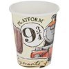 Harry Potter Paper Cups - 9 Oz | Magical Multicolor Design, Perfect Party Supplies For Birthday Celebrations & Themed Events - Pack Of 8