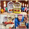 BigOtters Mini Slot Machine Toy, 2PCS Mini Lucky Slot Machine Bank for Creative Festival Birthday Cake Decor Casino Las Vegas Night Theme Party Decorations