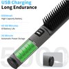 Cordless Hair Straightener Brush Portable Straightening Comb for Travel/Home/Outdoor, Negative Ion Hot Comb Hair Styling Comb for Women, 5000mAh USB Rechargeable, Anti-Scald