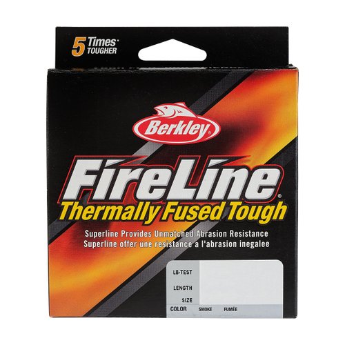 Berkley FireLine® Superline, Smoke, 10lb | 4.5kg, 125yd | 114m Fishing Line, Suitable for Freshwater Environments
