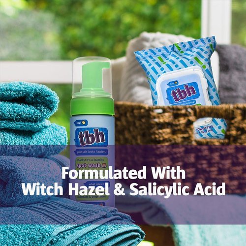 TBH Kids Spot Foam Face Wash - Daily Kids Face Wash - Gentle Natural Formula - Sulfate, Paraben Free- 5.5 oz