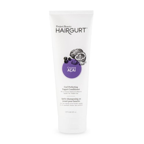 Hairgurt Curl Perfecting Yogurt Deep Conditioner For Curly, Coily and Wavy Hair Repair; For The Appearance Of Noticeably Thicker, Fuller Hair. Deep Conditioning Hair Treatment. (8 Oz)…